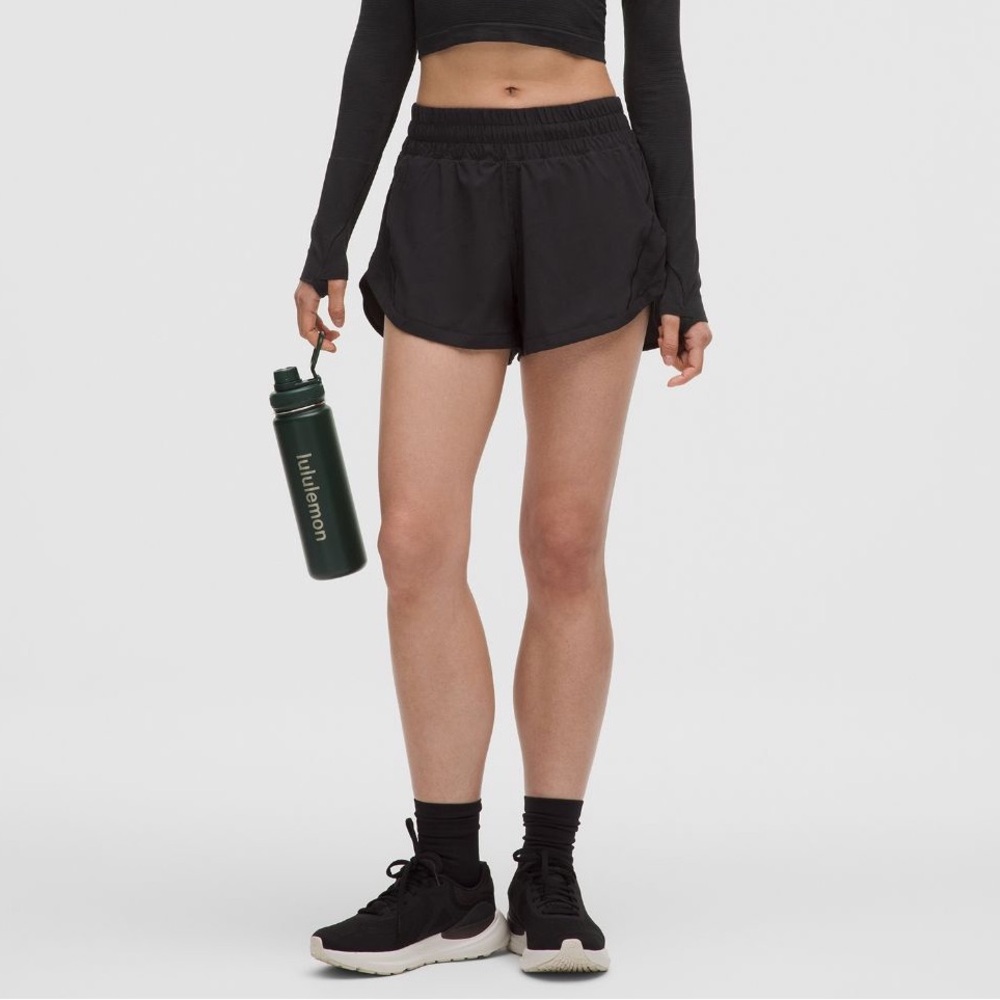 LULULEMON | Track That High Rise Lined Short | 3” inseam | Size 4